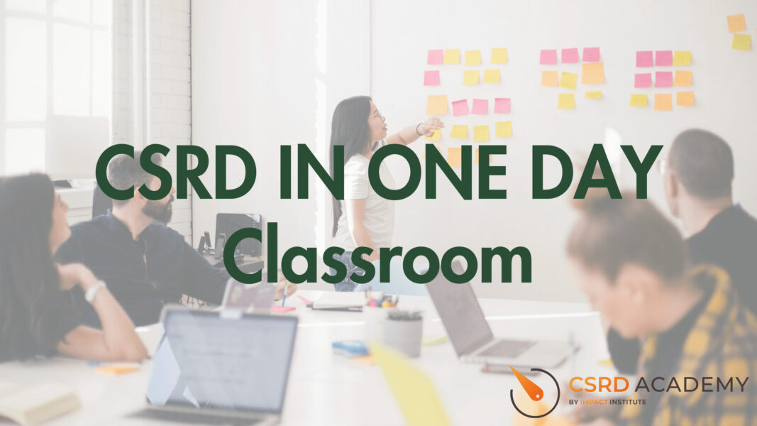 CSRD in one day classroom